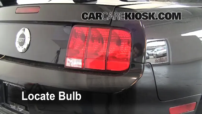 2006 Ford Mustang GT 4.6L V8 Coupe Lights Reverse Light (replace bulb)